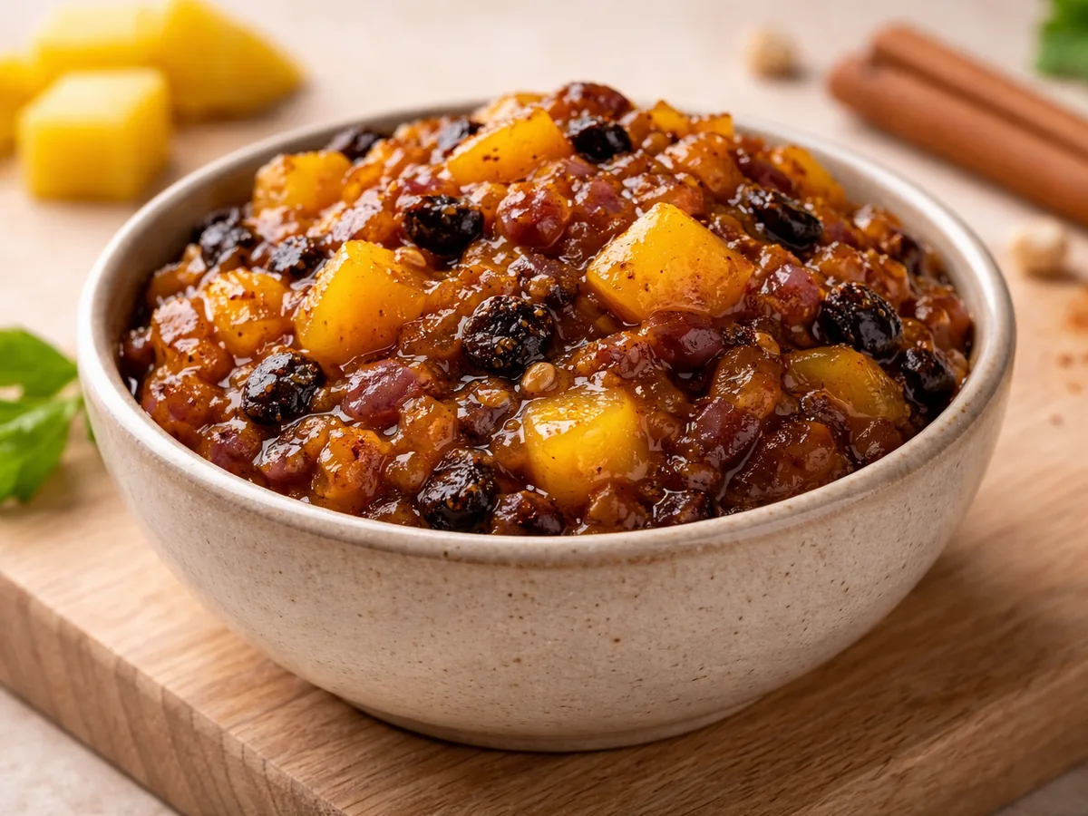 Chutney de Mangue et Ail Noir