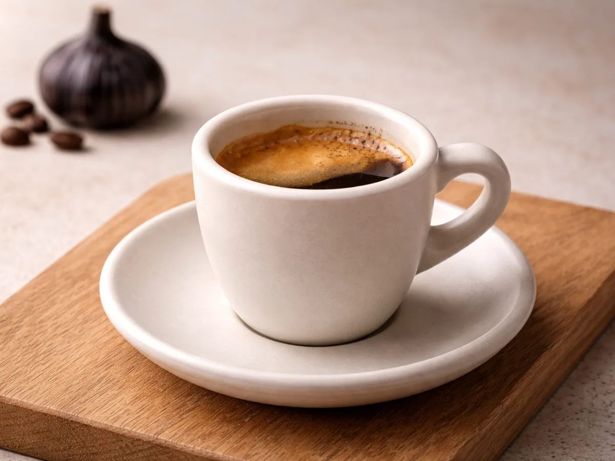Expresso classique à l'ail noir