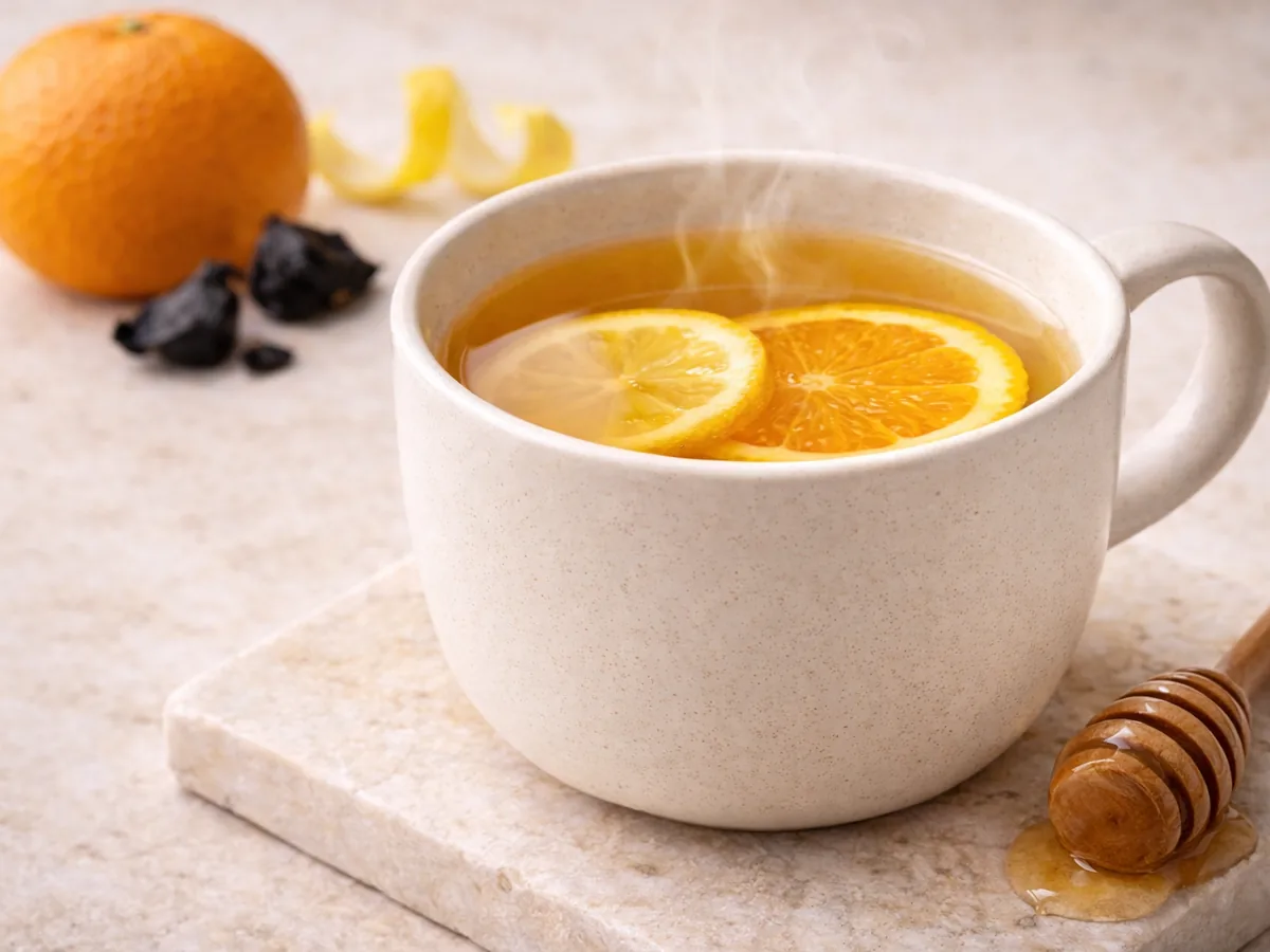 Infusion d'Ail Noir, Citron et Miel pour renforcer le système immunitaire