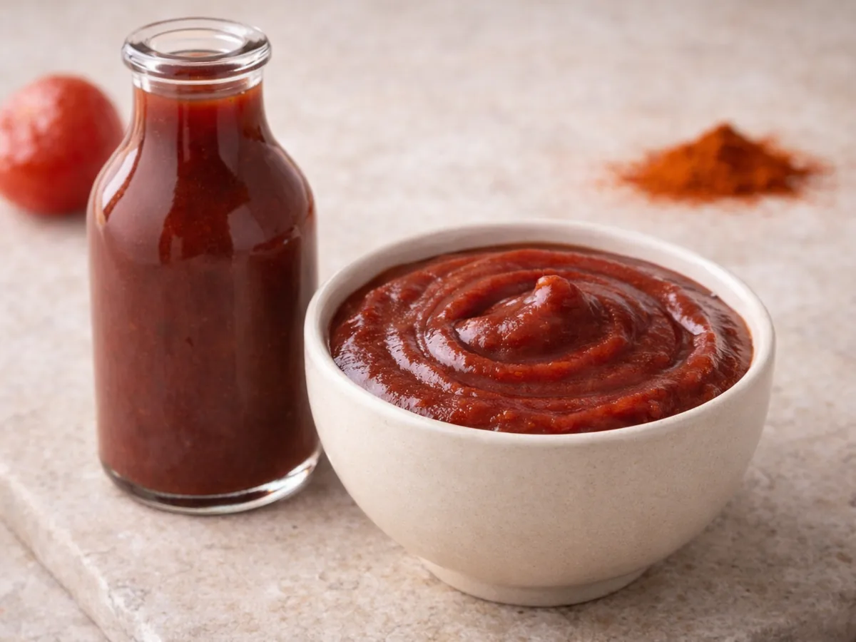 Ketchup Maison à l'Ail Noir