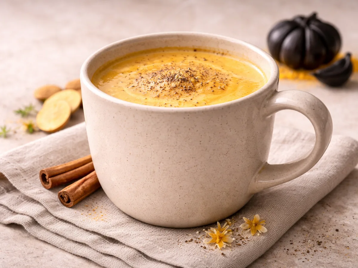 Lait d'Or à l'Ail Noir pour des articulations saines