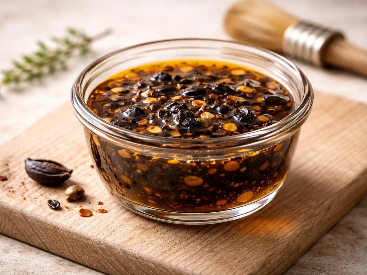 Marinade pour Grillades à l'Ail Noir