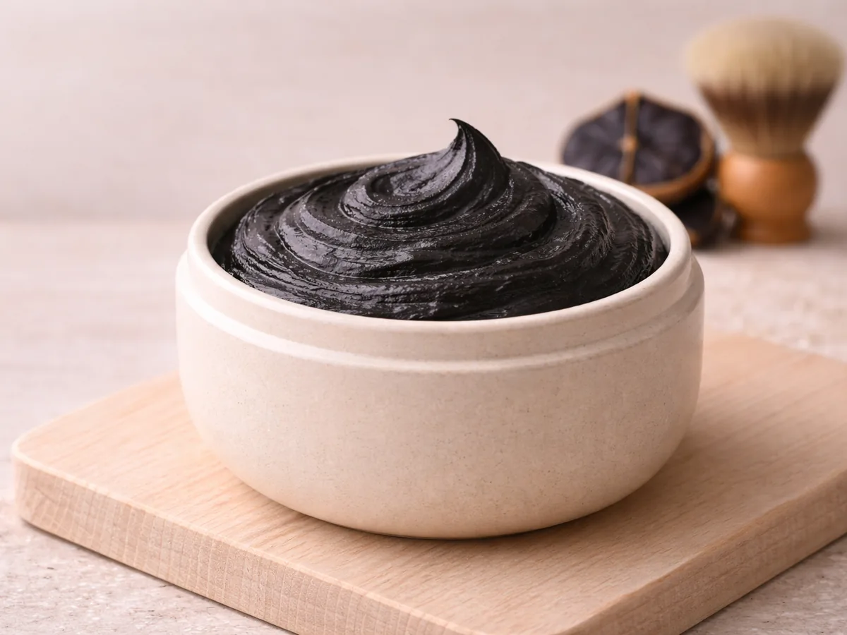 Mousse de Rasage à l'Ail Noir