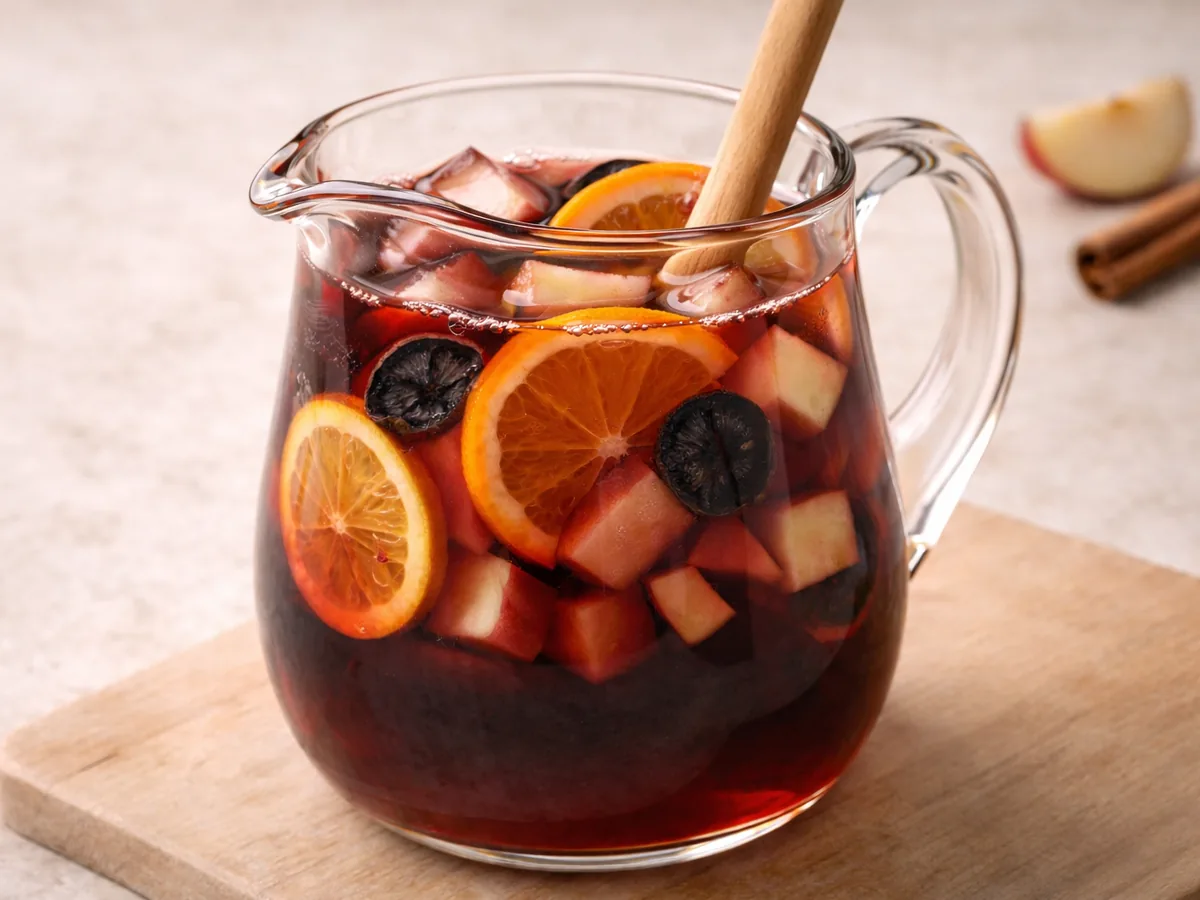 Sangria à l'ail Noir
