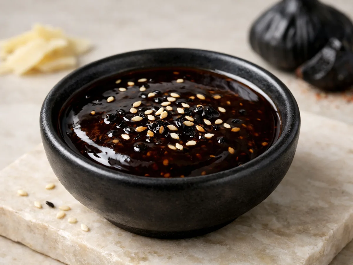 Sauce Teriyaki à l'Ail Noir